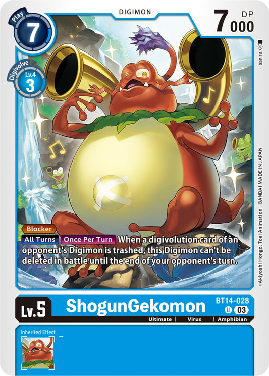 ShogunGekomon [BT14 - BT14-028 U]