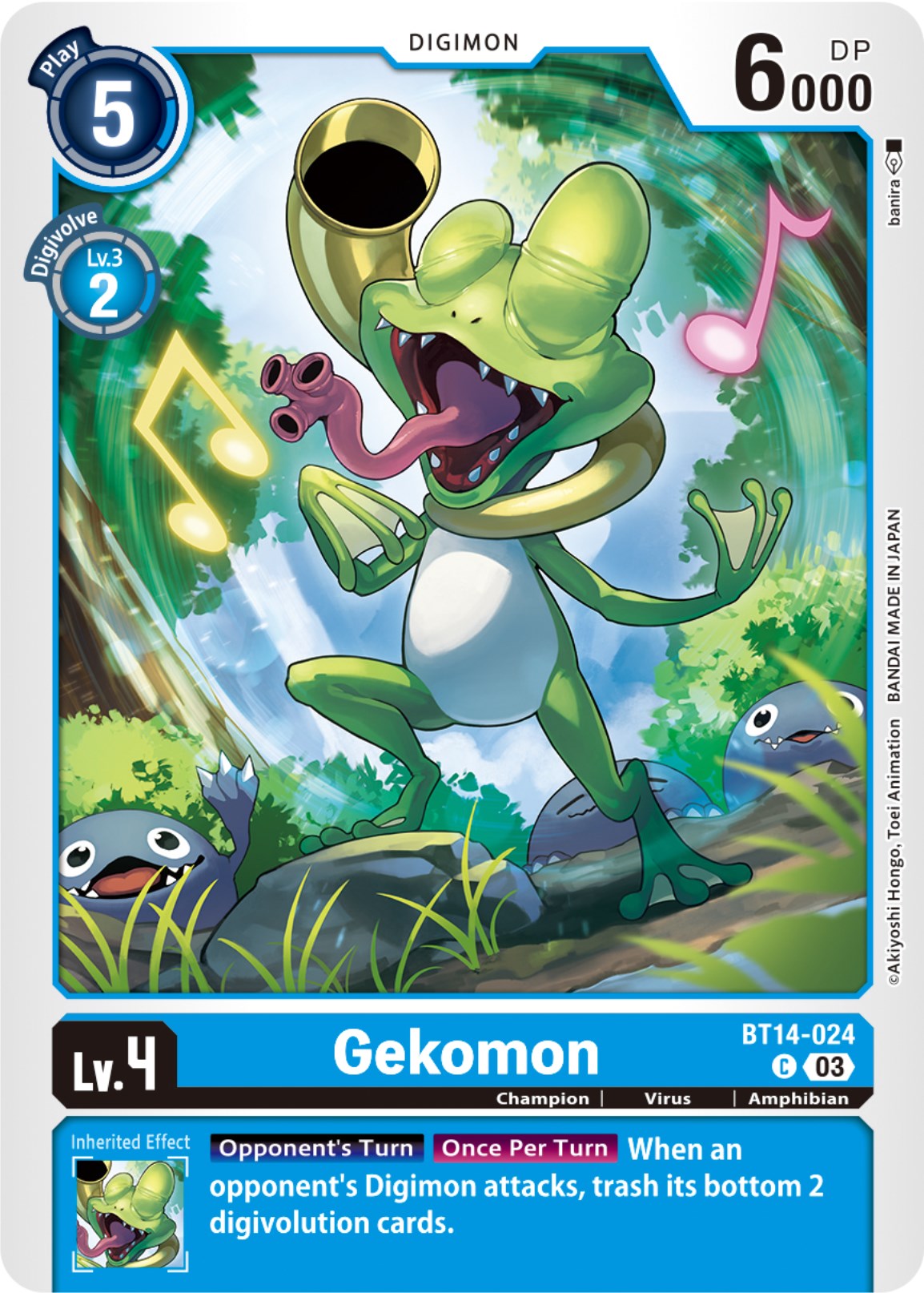 Gekomon [BT14 - BT14-024 C]