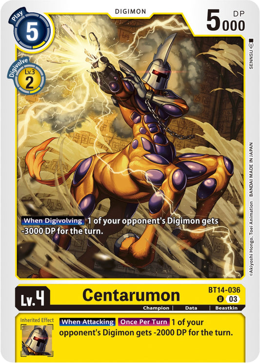 Centarumon [BT14 - BT14-036 U]