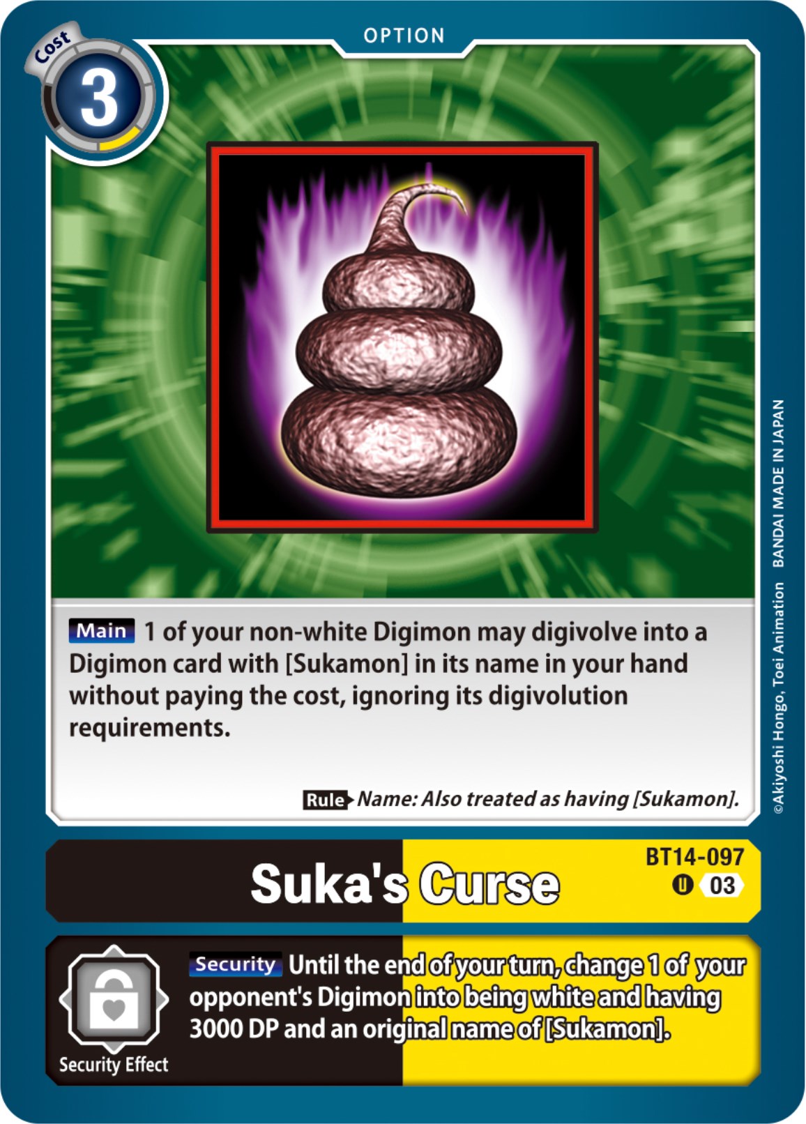 Suka's Curse [BT14 - BT14-097 U]