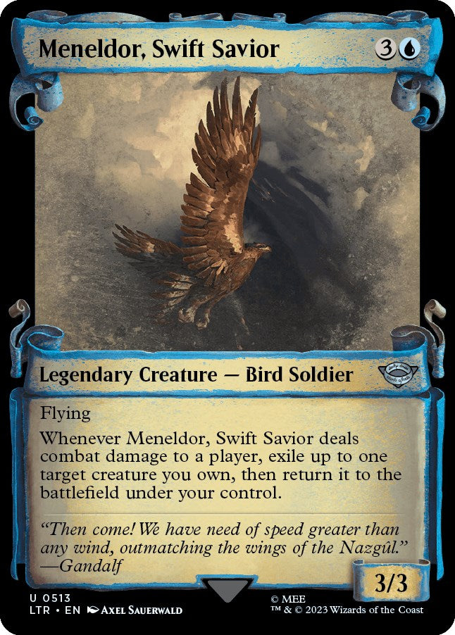 Meneldor, Swift Savior (Showcase Scrolls)