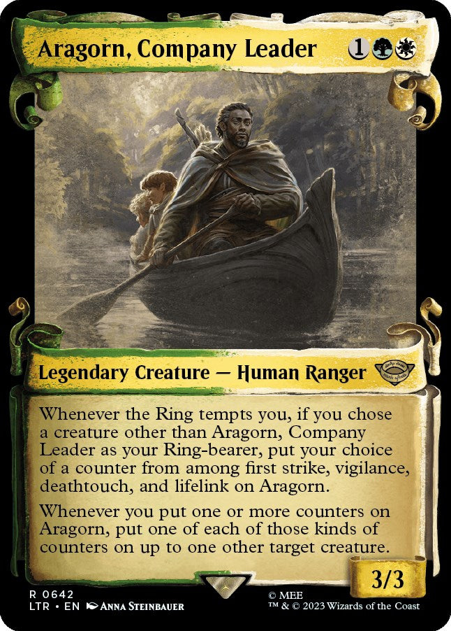 Aragorn, Company Leader (Showcase Scrolls)