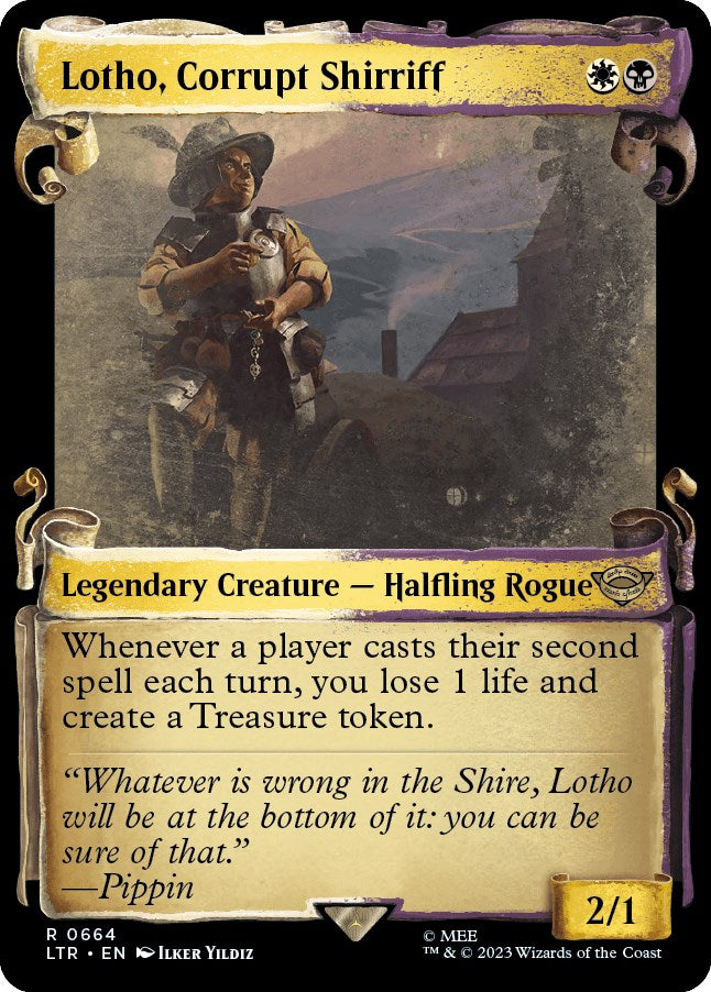 Lotho, Corrupt Shirriff (Showcase Scrolls)