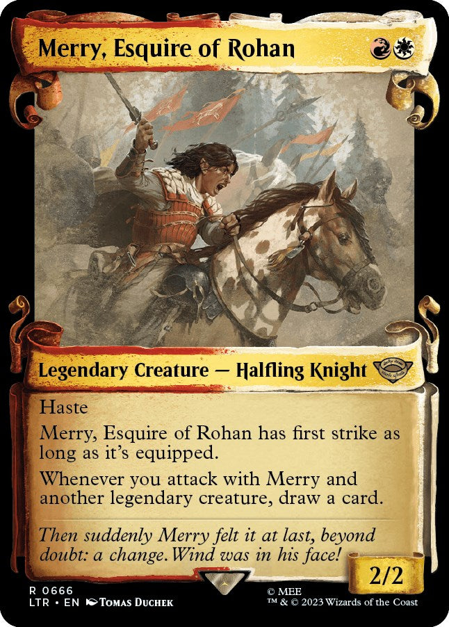 Merry, Esquire of Rohan (Showcase Scrolls)