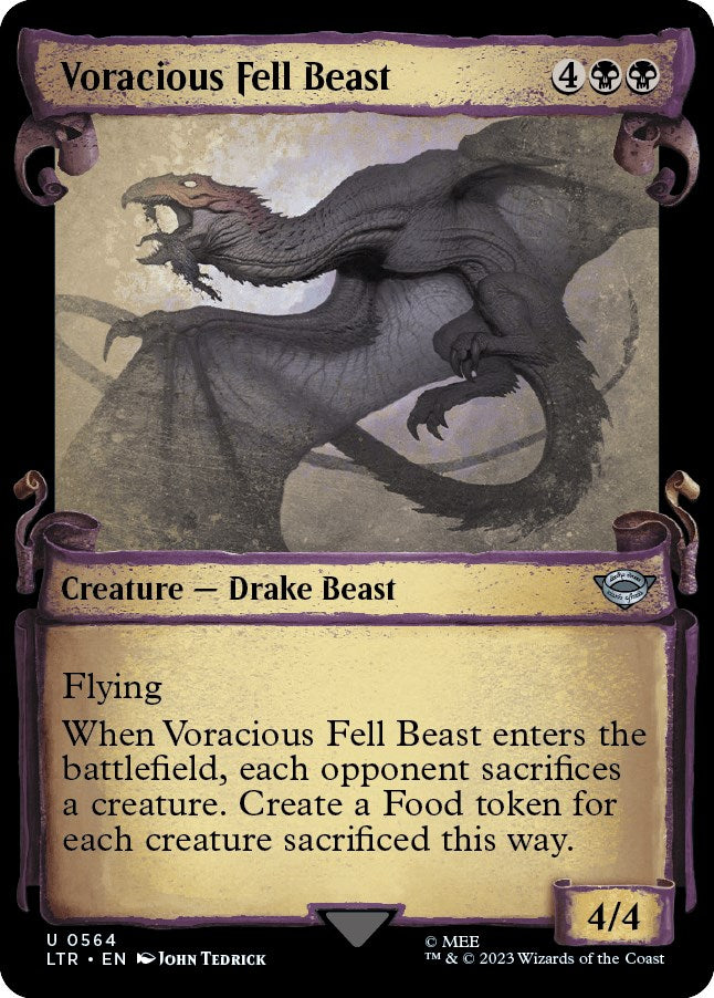 Voracious Fell Beast (Showcase Scrolls)