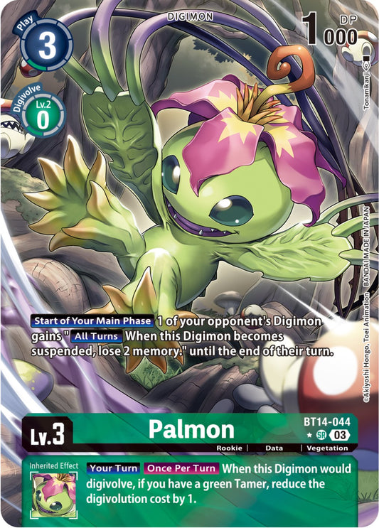 Palmon (Alternate Art) [BT14 - BT14-044 SR]