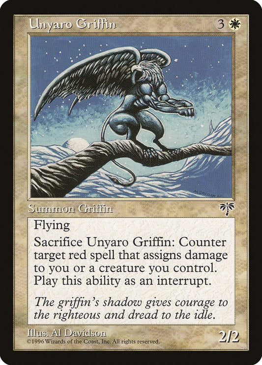 Unyaro Griffin [MIR - N/A]