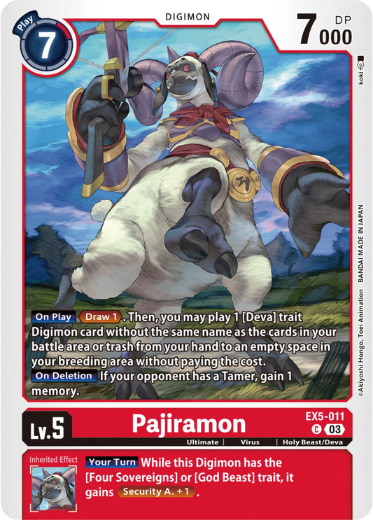 Pajiramon [EX05 - EX5-011 C]