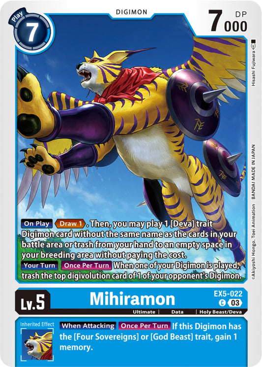 Mihiramon [EX05 - EX5-022 C]