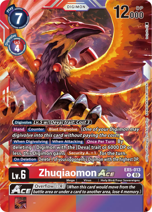 Zhuqiaomon ACE [EX05 - EX5-013 R]