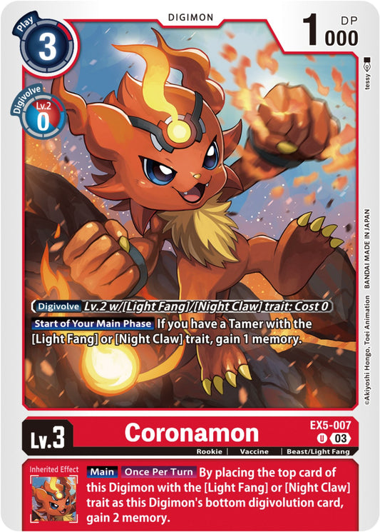 Coronamon [EX05 - EX5-007 U]