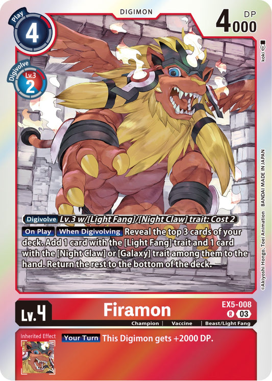 Firamon [EX05 - EX5-008 R]