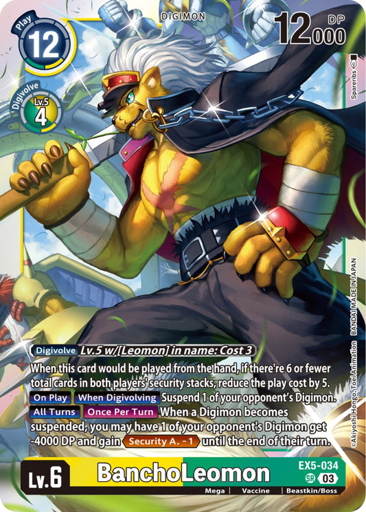 BanchoLeomon [EX05 - EX5-034 SR]