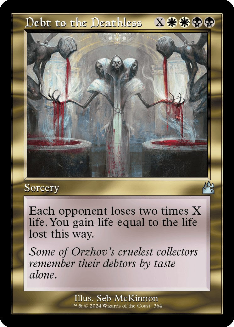 Debt to the Deathless (Retro Frame)