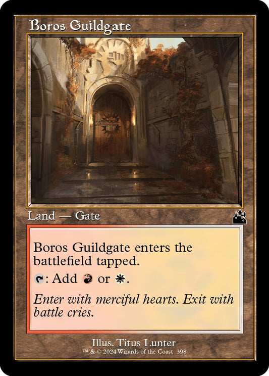 Boros Guildgate (Retro Frame)