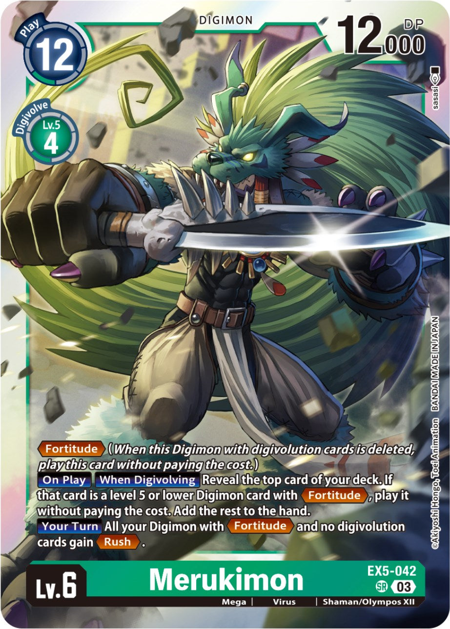 Merukimon [EX05 - EX5-042 SR]