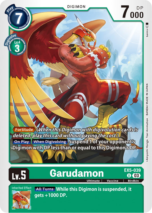 Garudamon [EX05 - EX5-039 U]