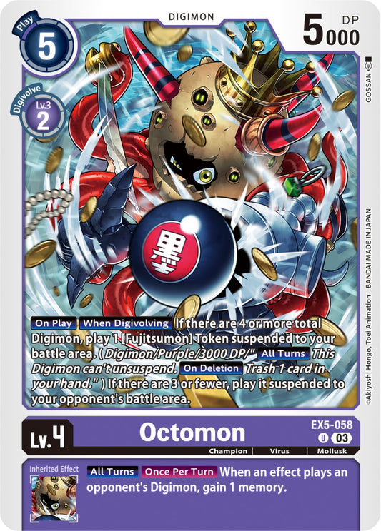 Octomon [EX05 - EX5-058 U]