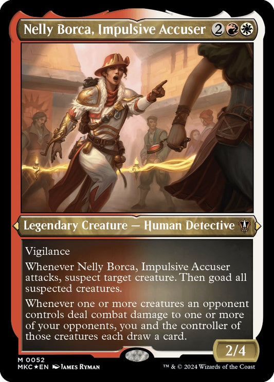 Nelly Borca, Impulsive Accuser (Display Commander) - Thick Stock