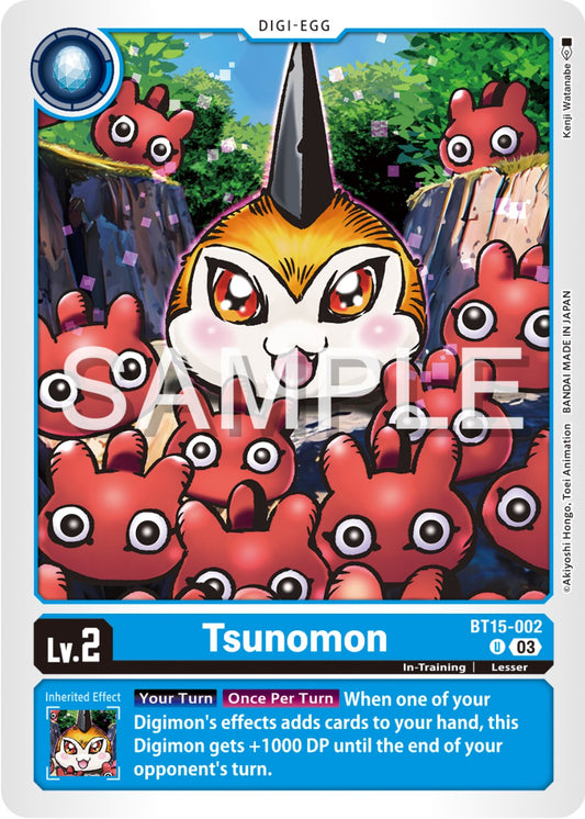 Tsunomon [BT15 - BT15-002 U]