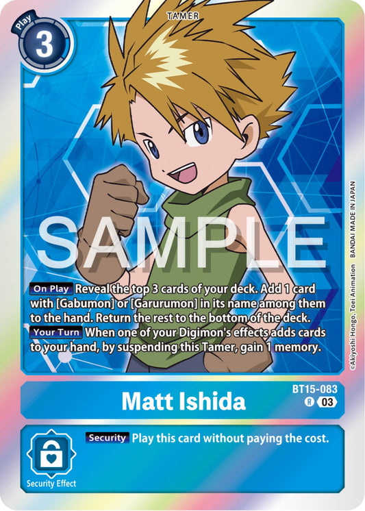Matt Ishida [BT15 - BT15-083 R]