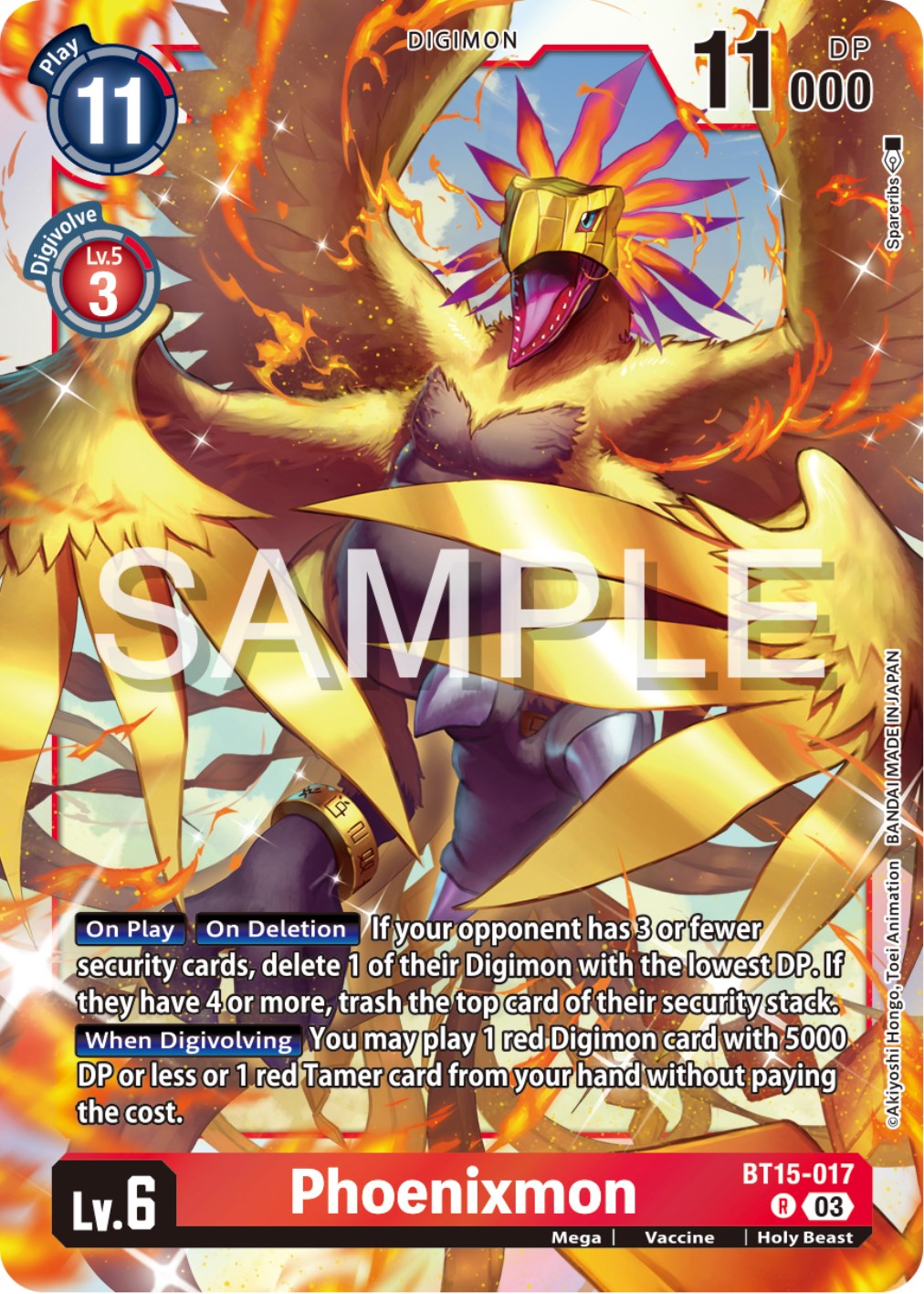 Phoenixmon [BT15 - BT15-017 R]