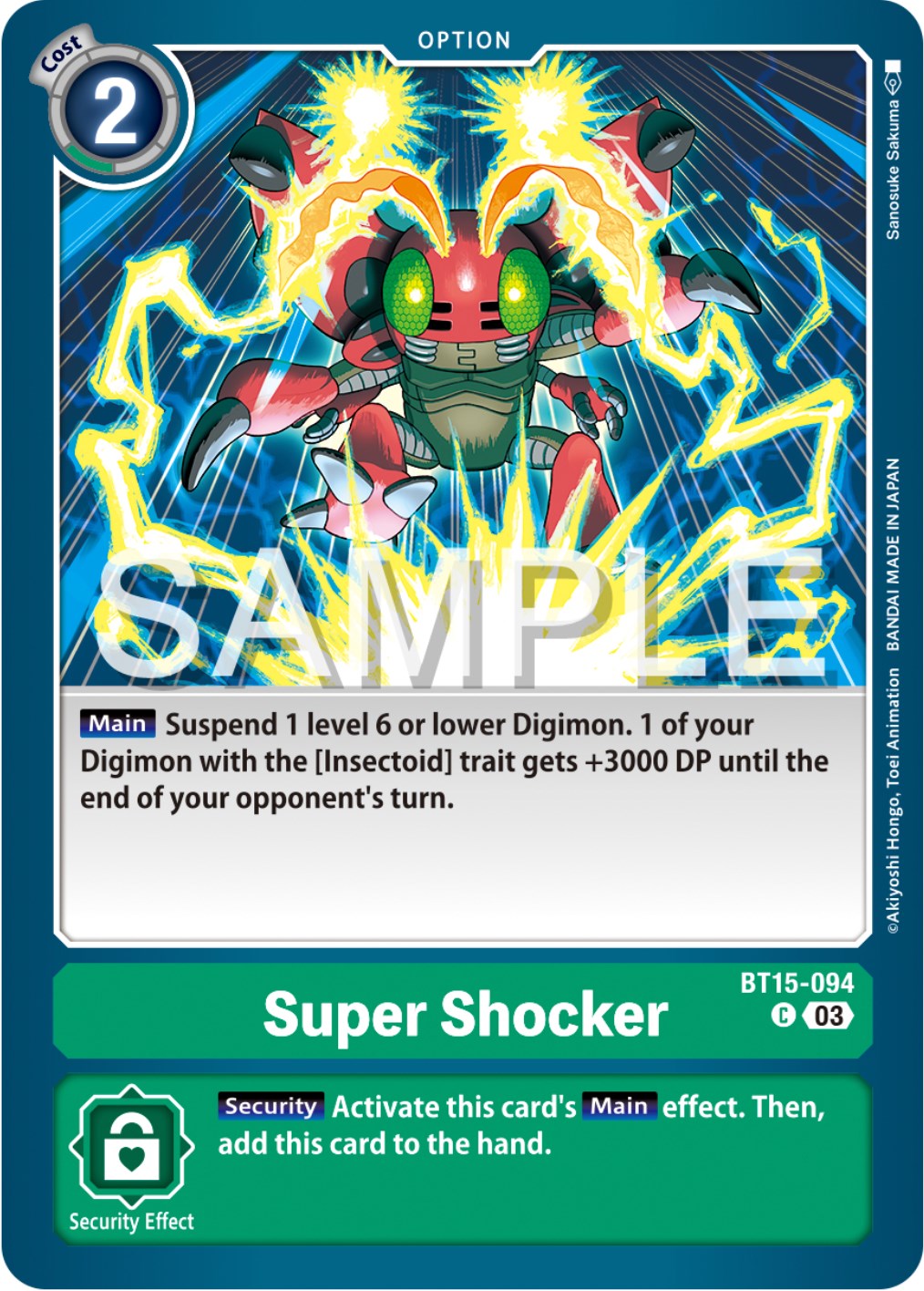 Super Shocker [BT15 - BT15-094 C]