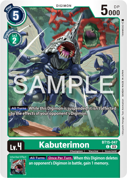 Kabuterimon [BT15 - BT15-047 C]
