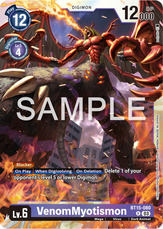 VenomMyotismon [BT15 - BT15-080 R]