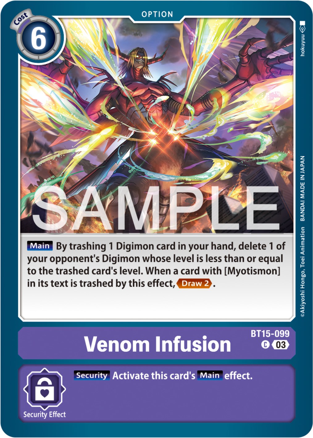 Venom Infusion [BT15 - BT15-099 C]