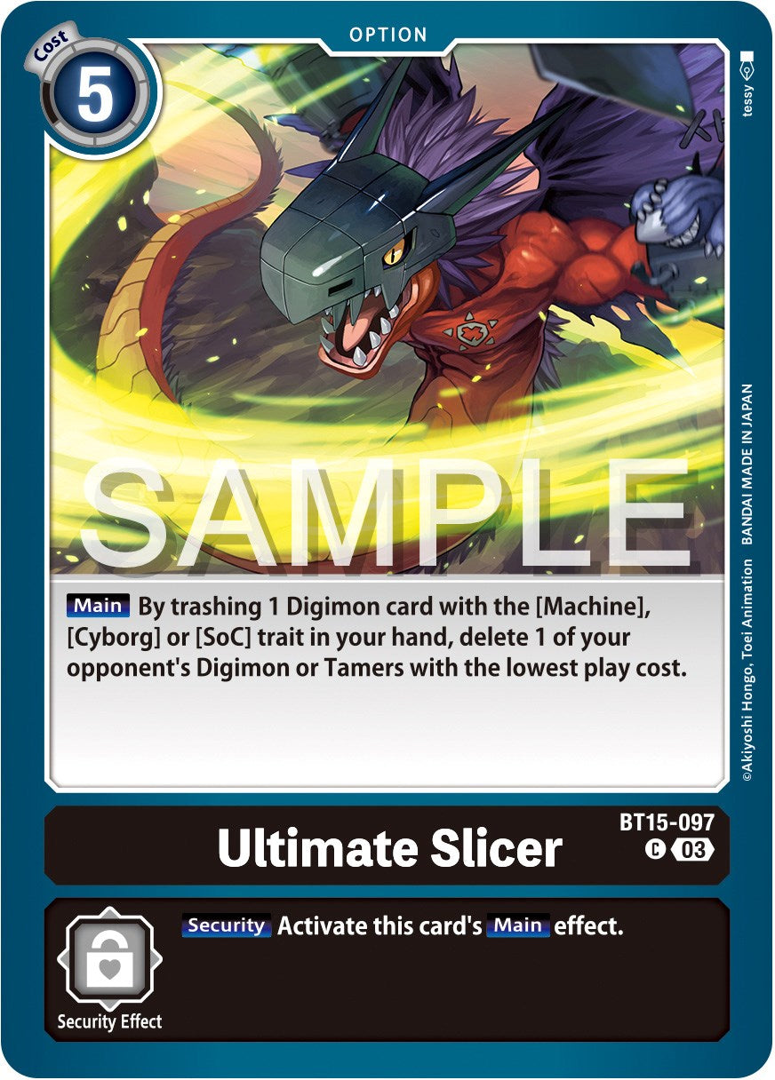Ultimate Slicer [BT15 - BT15-097 C]