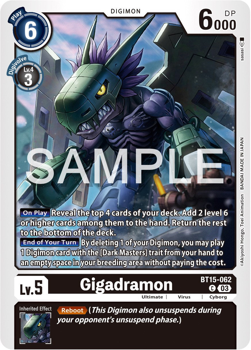 Gigadramon [BT15 - BT15-062 C]