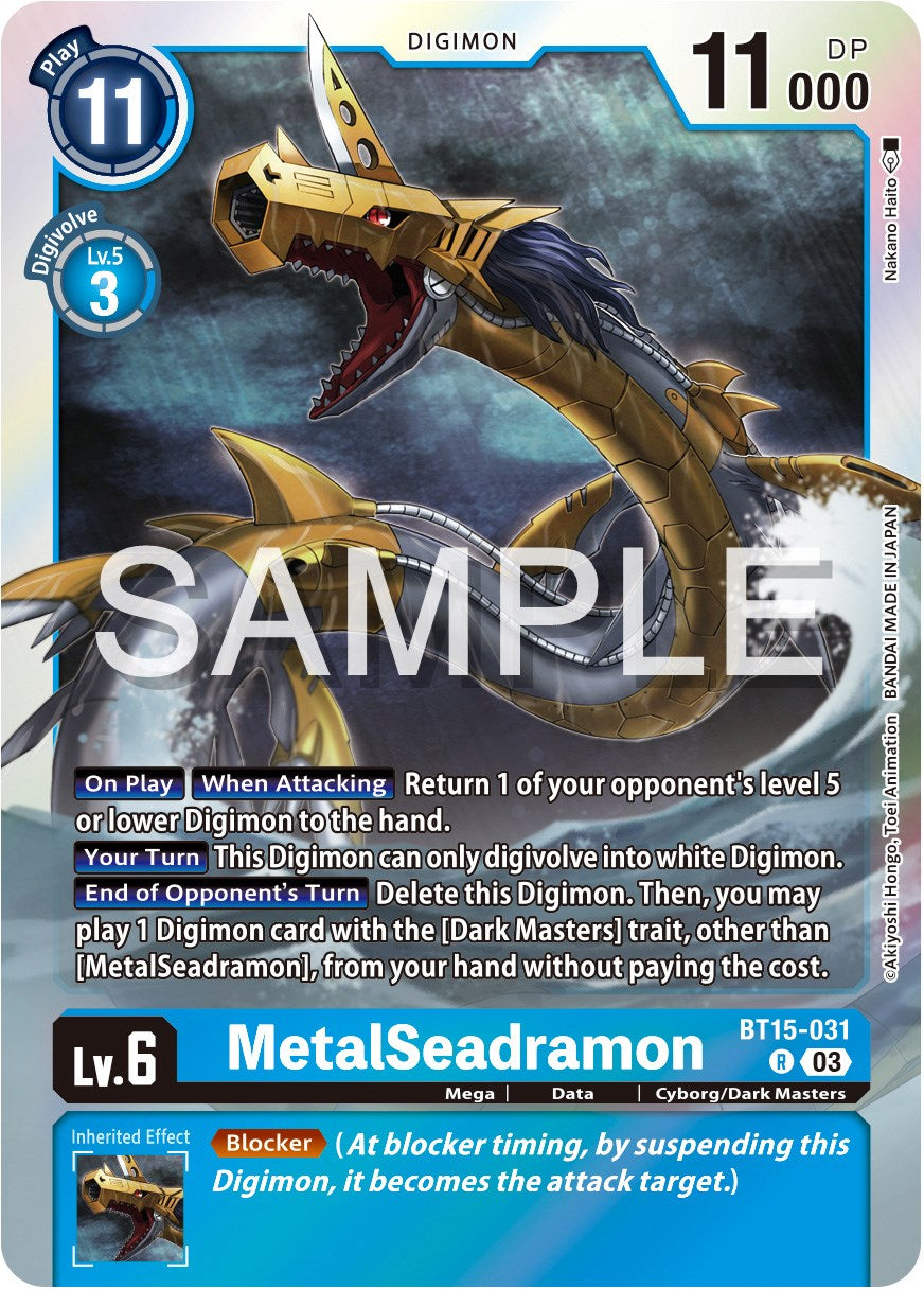 MetalSeadramon [BT15 - BT15-031 R]