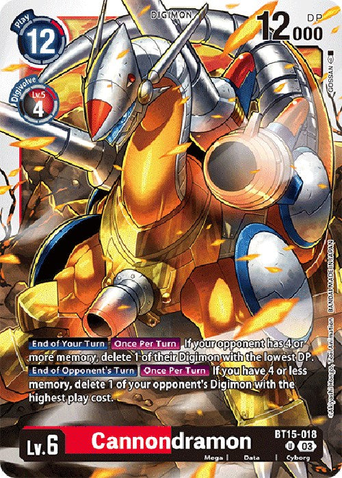 Cannondramon [BT15 - BT15-018 U]