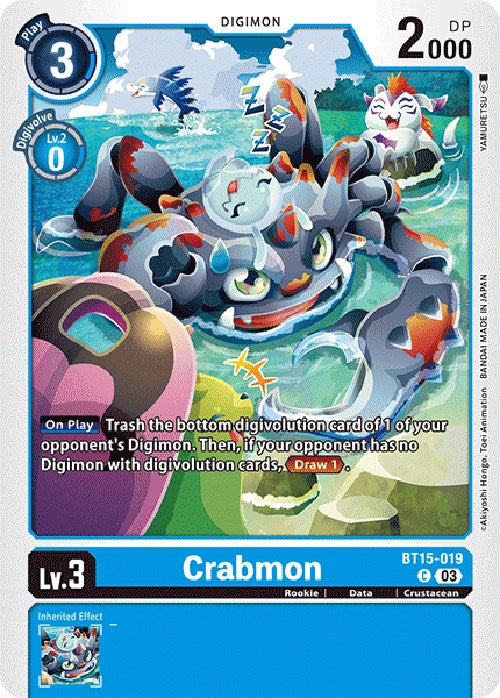 Crabmon [BT15 - BT15-019 C]