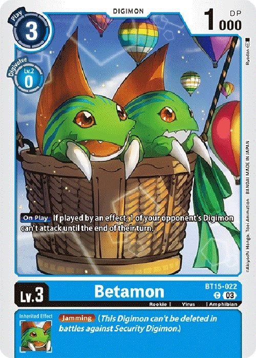 Betamon [BT15 - BT15-022 C]