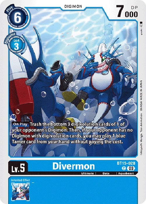 Divermon [BT15 - BT15-028 C]