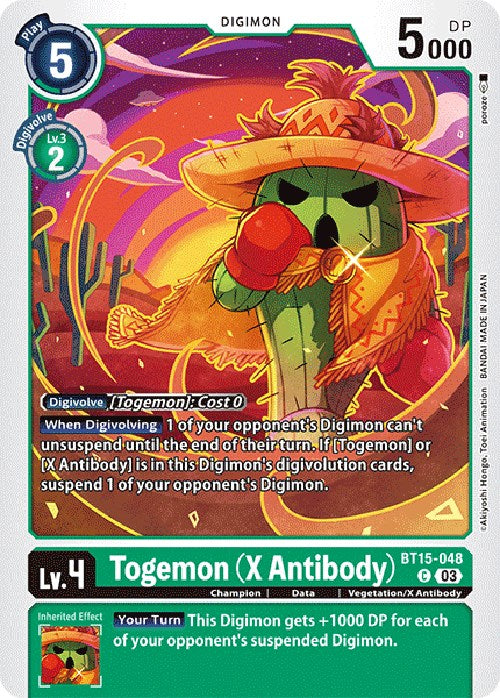 Togemon (X Antibody) [BT15 - BT15-048 C]