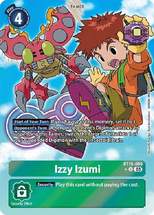 Izzy Izumi (Alternate Art) [BT15 - BT15-085 R]