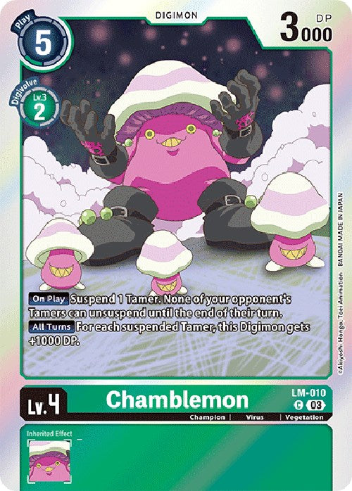 Chamblemon (English Exclusive) [BT15 - LM-010 C]