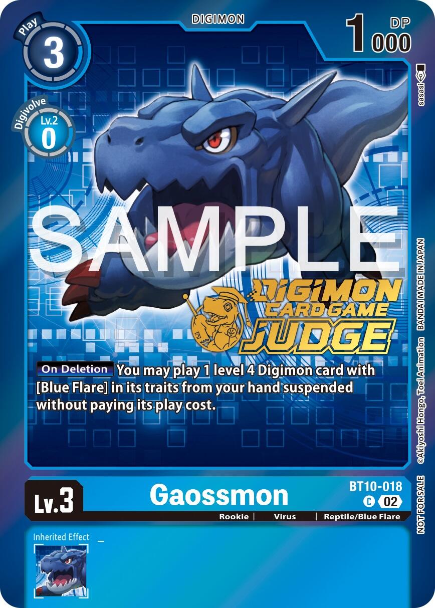 Gaossmon (Judge Pack 5) [BT10 - BT10-018 C]