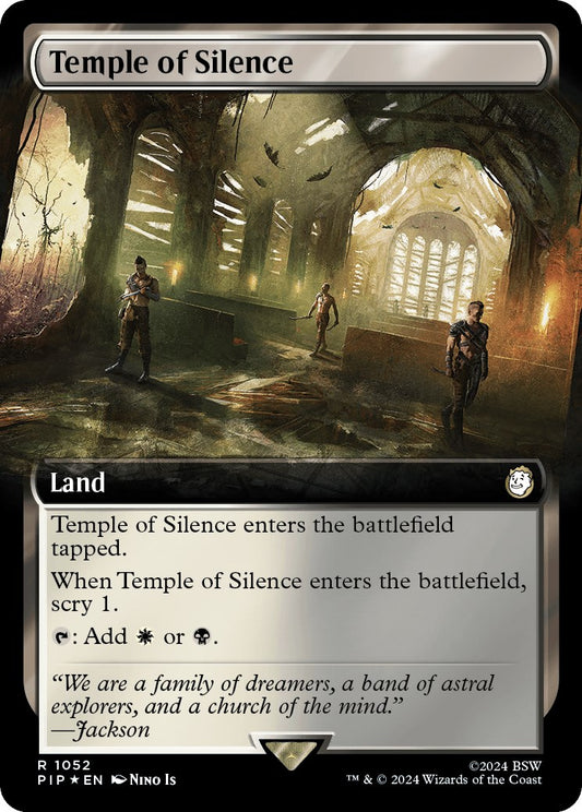 Temple of Silence (Extended Art) (Surge Foil)