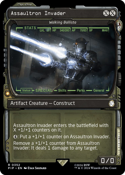 Assaultron Invader - Walking Ballista (Showcase)