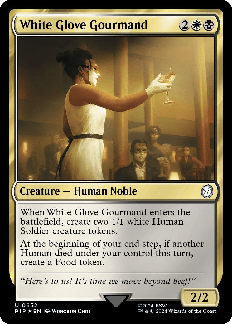 White Glove Gourmand (Surge Foil)