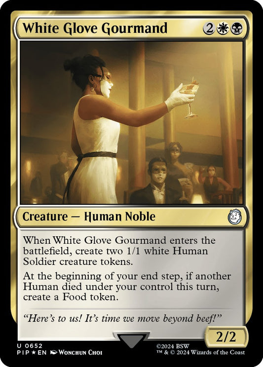White Glove Gourmand (Surge Foil)