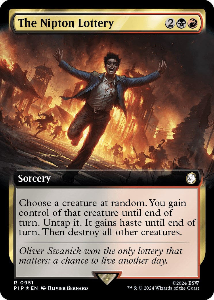 The Nipton Lottery (Extended Art) (Surge Foil)