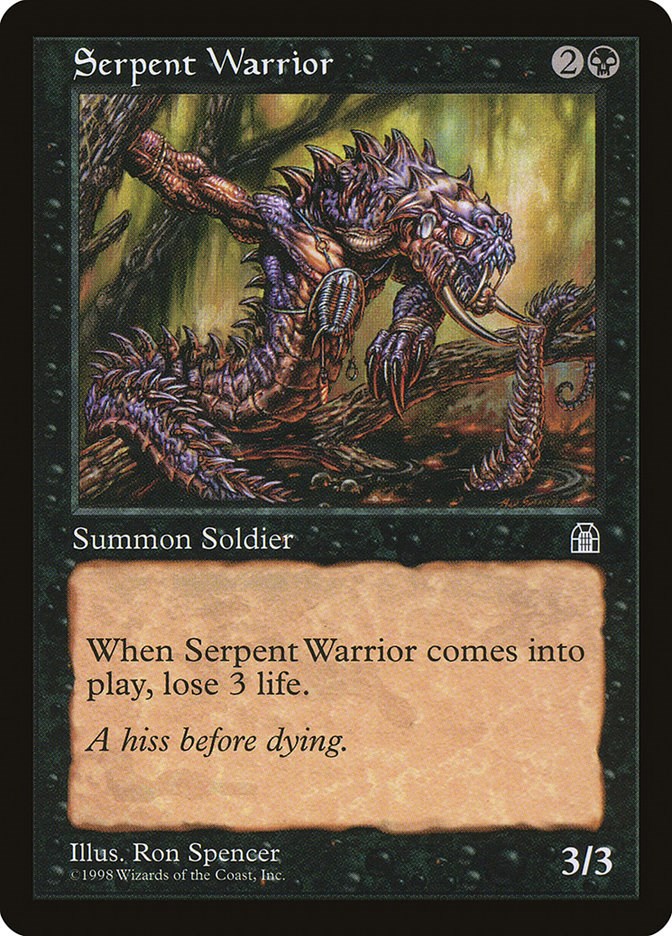 Serpent Warrior [STH - N/A]