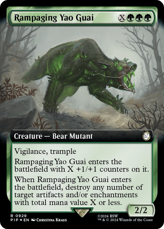 Rampaging Yao Guai (Extended Art) (Surge Foil)