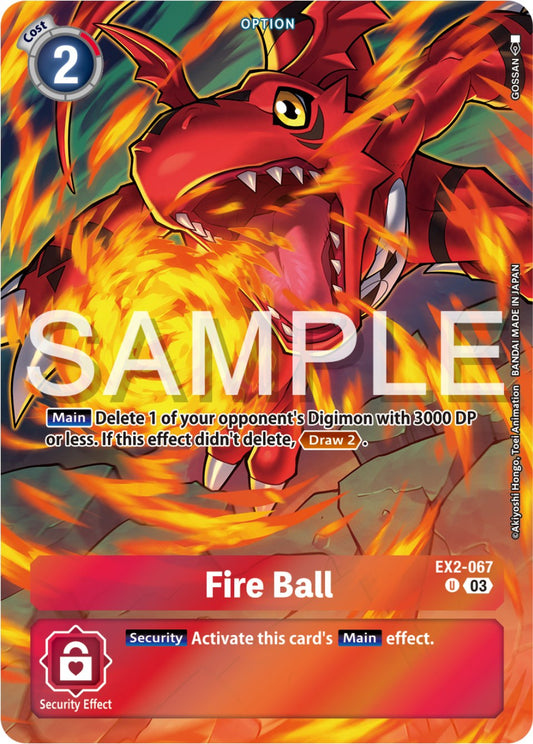 Fire Ball (Bonus Pack) [ST-17 - EX2-067 U]