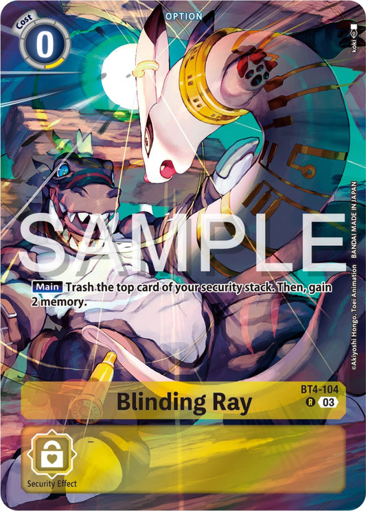 Blinding Ray (Bonus Pack) [ST-17 - BT4-104 R]